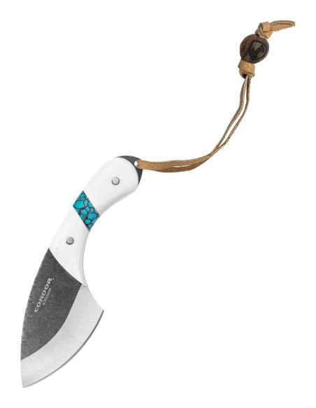 Coltello per scuoiatore Micarta Blue...