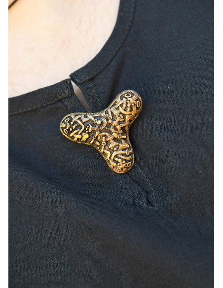 Spilla vichinga con fibula a...