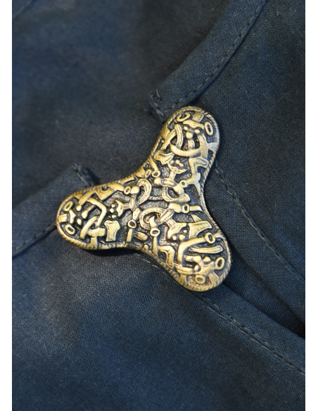 Spilla vichinga con fibula a...