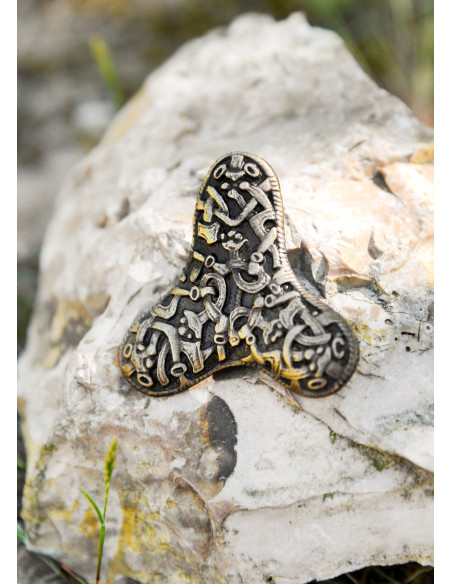 Spilla vichinga con fibula a...