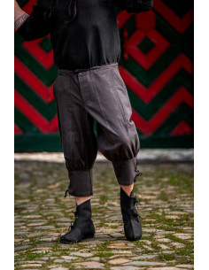 Pantaloni al ginocchio marroni vichinghi