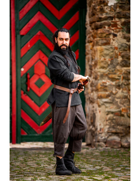 Pantaloni al ginocchio marroni vichinghi