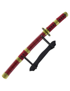 Katana in miniatura Roronoa zoro Sandai Kitetsu (43 cm.) 2