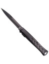 Coltello di terza marca, modello nero opaco (22,8 cm.)