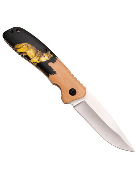 Terzo coltello da campo, modello Lobo...