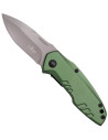 Terzo coltello tattico manico verde (15,4 cm.)