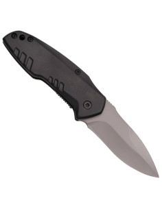 Terzo coltello tattico con manico nero (15,4 cm.) 2