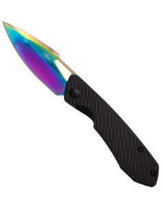 Terzo coltello da campo lama arcobaleno (17 cm.)