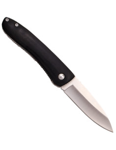 Terzo coltello da campo in legno nero (16,5 cm.) 2