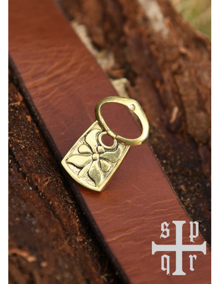 Fibbia per cintura medievale in...