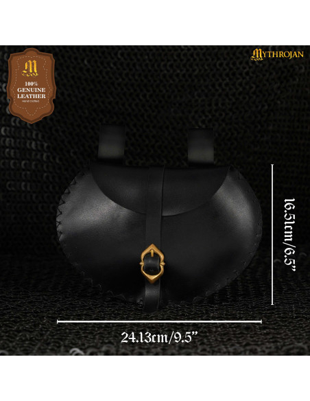 Marsupio in pelle vichingo-medievale...