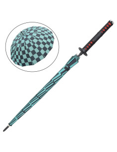 Ombrello con manico Katana di Tanjirou Kamada, Kimetsu No...