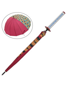 Ombrello con manico a katana di Giyu Tomioka, Kimetsu No...
