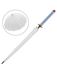 Ombrello con manico Katana di Mitsuri Kanroji, Kimetsu No...
