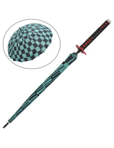 Ombrello con manico Katana di Tanjirou Kamada, Kimetsu No...