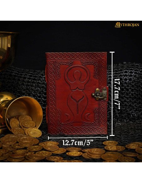 Diario medievale in pelle fatto a...