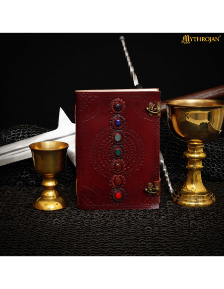 Diario medievale in pelle fatto a...