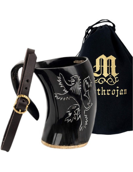 Brocca medievale vichinga Leone...