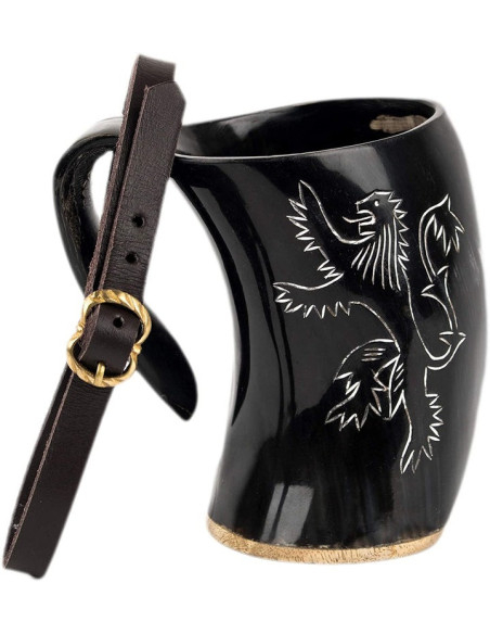 Brocca medievale vichinga Leone...