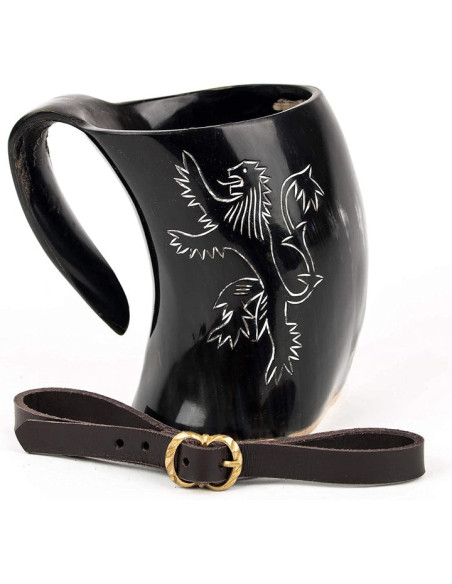 Brocca medievale vichinga Leone...