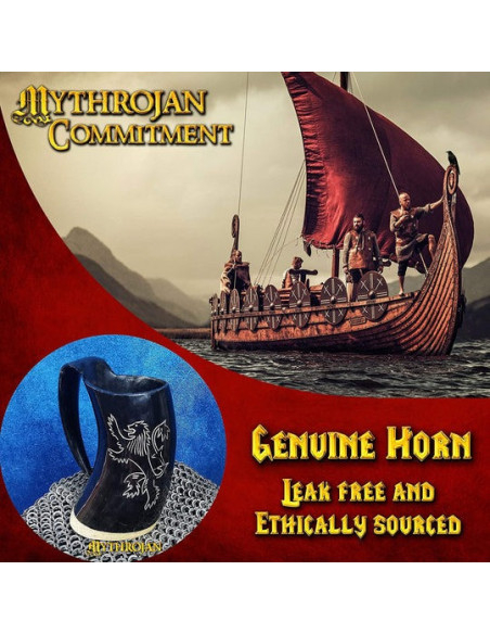 Brocca medievale vichinga Leone...