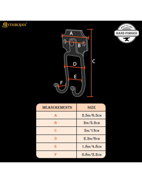 Supporto da parete medievale in ferro...