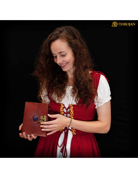 Diario medievale in pelle fatto a...