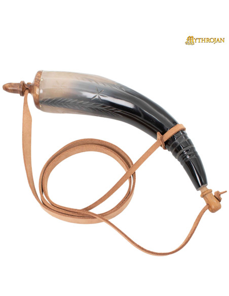 Borsa per polvere medievale in vero...