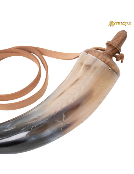 Borsa per polvere medievale in vero...