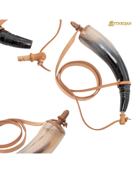 Borsa per polvere medievale in vero...