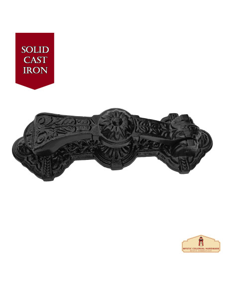 Battente medievale in ferro battuto...