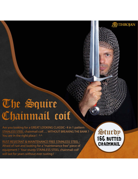 Boia in cotta di maglia in acciaio...