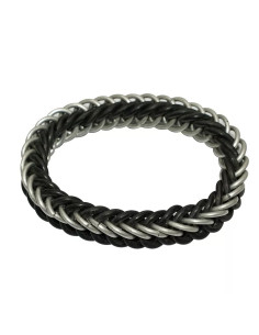 Bracciale elastico in cotta di maglia medievale (10 mm.)