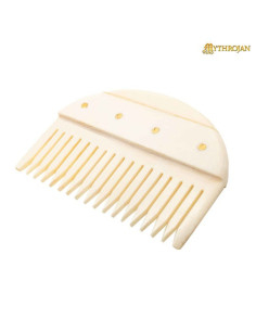 Pettine medievale germanico fatto a mano (8 cm.)