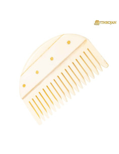 Pettine medievale germanico fatto a mano (8 cm.) 2