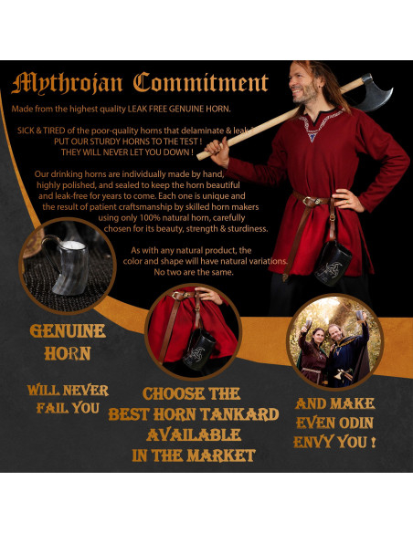 Brocca medievale Triplo corno di...