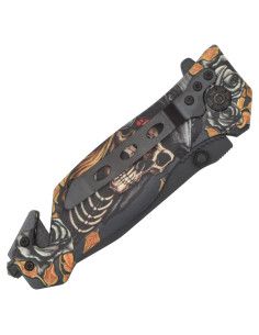 Coltello per salvataggio teschio SCK, rompivetro e... 2