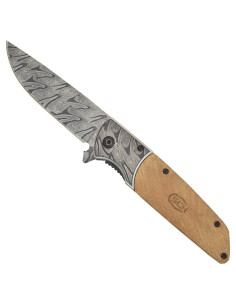 Coltello tascabile SCK con lama con motivo imitazione...