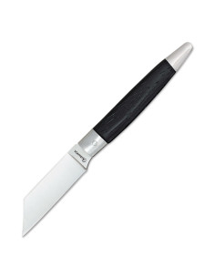 Coltello tascabile Paternera in legno nero, lama 7,7 cm.