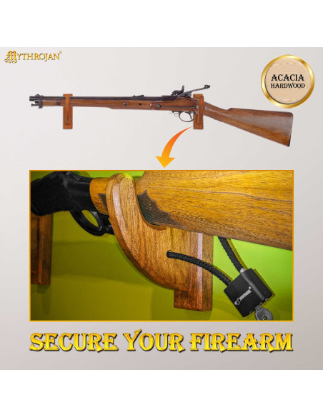 Supporto da parete in legno per...