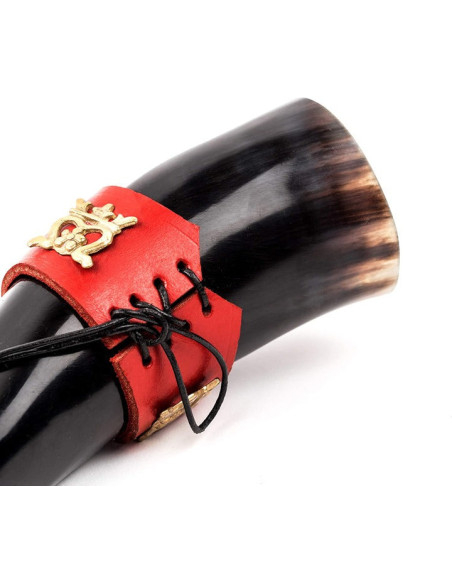 Corno potabile vichingo modello Dama...