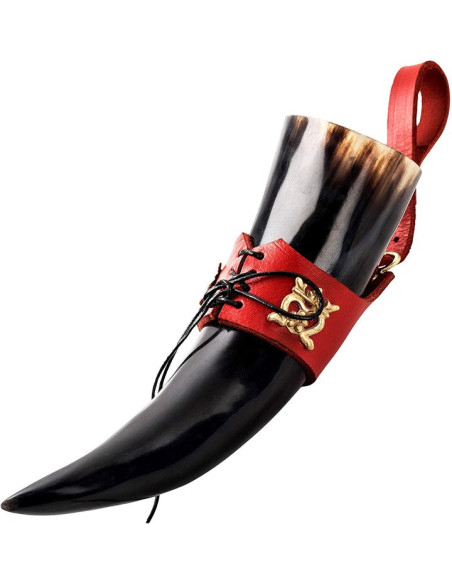 Corno potabile vichingo modello Dama...