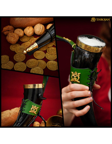 Corno potabile vichingo Lady Elegante...