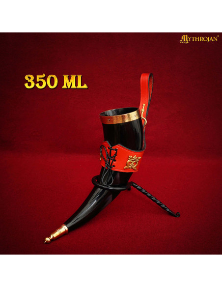 Corno potabile vichingo modello Dama...