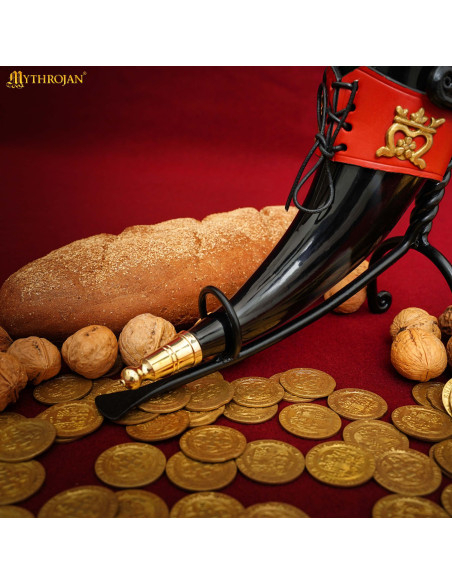 Corno potabile vichingo modello Dama...