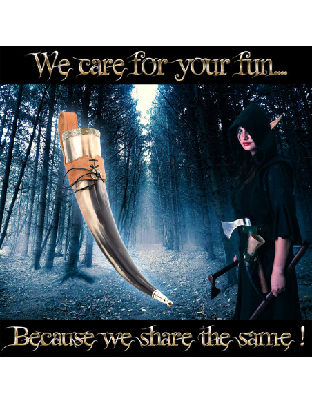 Corno potabile vichingo con...