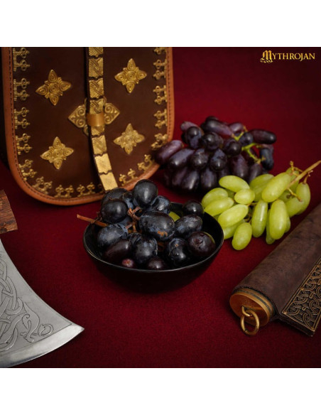 Set di 2 ciotole medievali in corno...