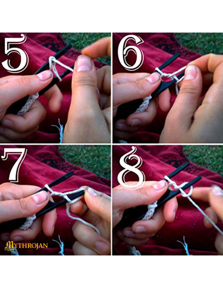 Attrezzo per intrecciare corde in...