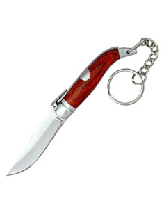 Portachiavi classico con coltello tascabile ricavato dal...