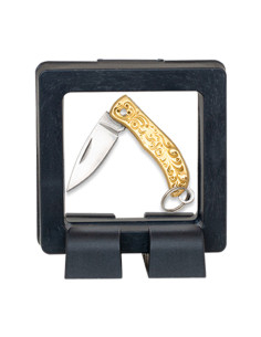 Portachiavi miniatura a forma di coltello con espositori,...